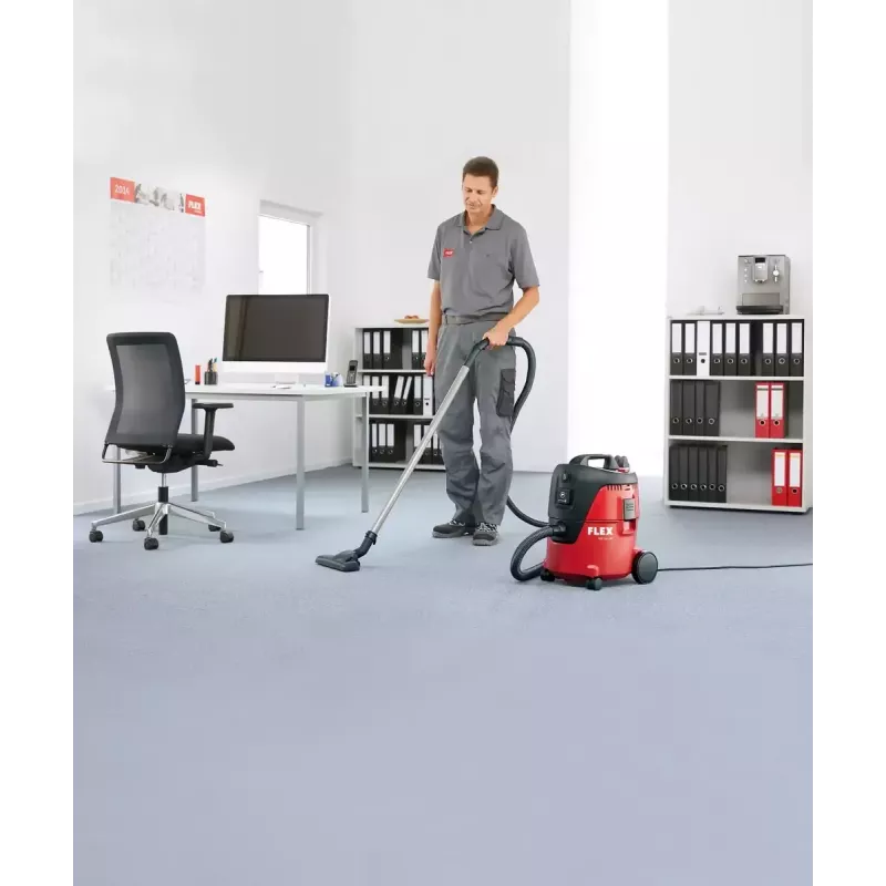 Vysávač Flex VC 21 L MC čierny červený 20 L 1000 W
