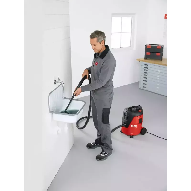 Vysávač Flex VC 21 L MC čierny červený 20 L 1000 W