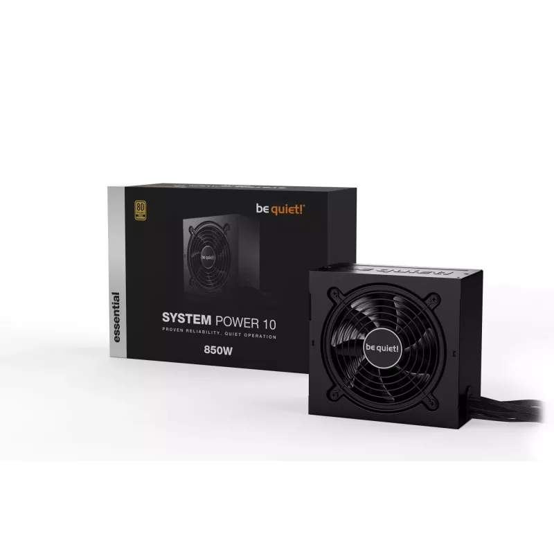 be quiet! System Power 10 napájací zdroj 850 W 20+4 pin ATX ATX čierny