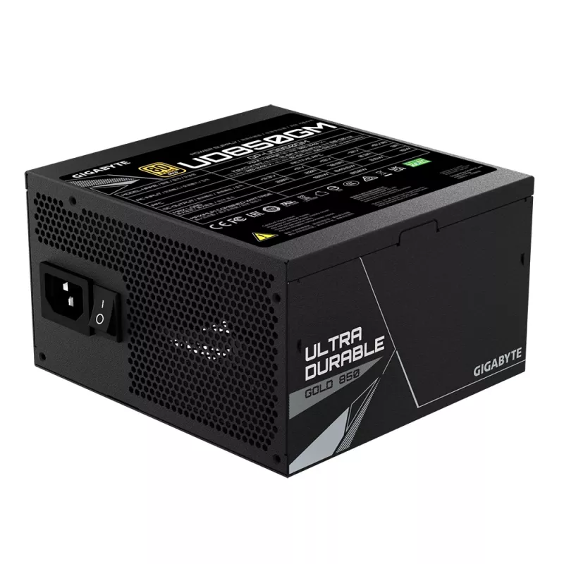 GIGABYTE UD850GM napájací zdroj 850 W 20+4 Pin ATX ATX čierny
