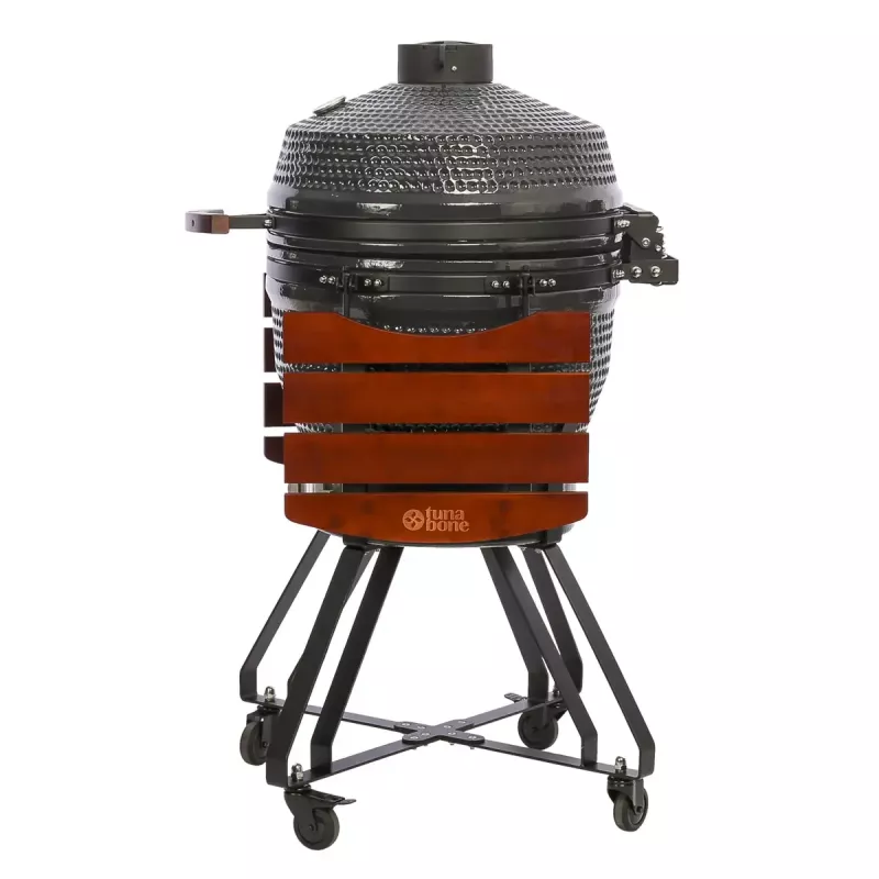 TunaBone Kamado Pro 22-palcový gril, veľkosť M, tmavosivý