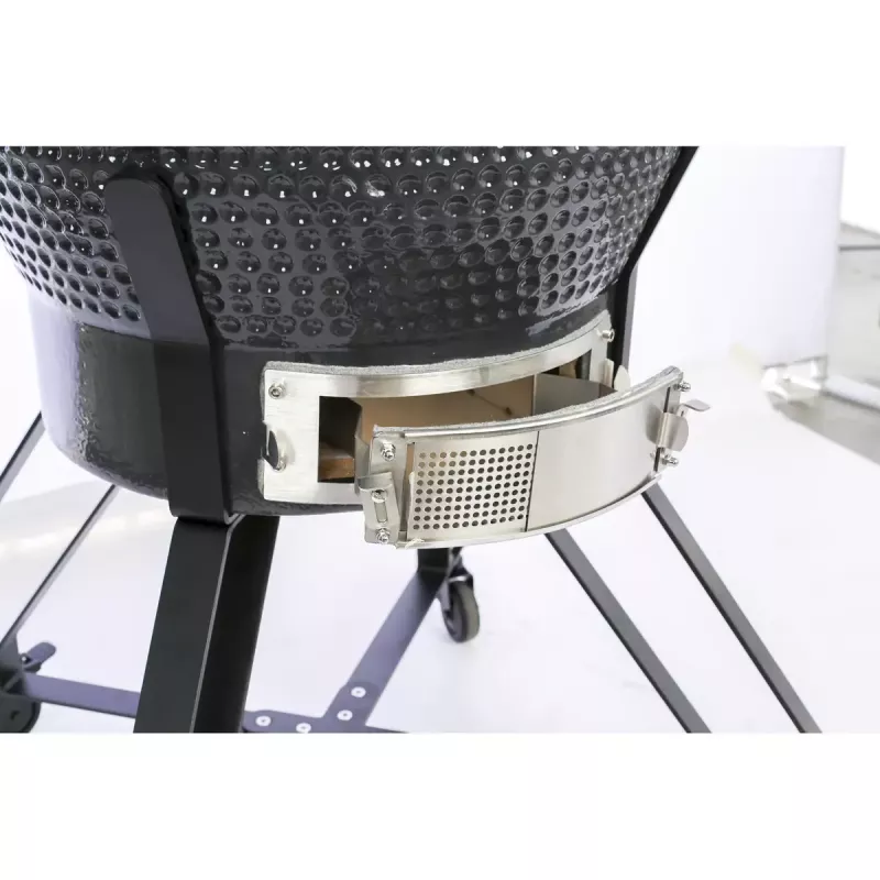 TunaBone Kamado Pro 22-palcový gril, veľkosť M, tmavosivý