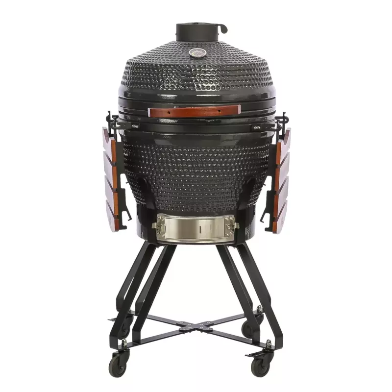 TunaBone Kamado Pro 22-palcový gril, veľkosť M, tmavosivý
