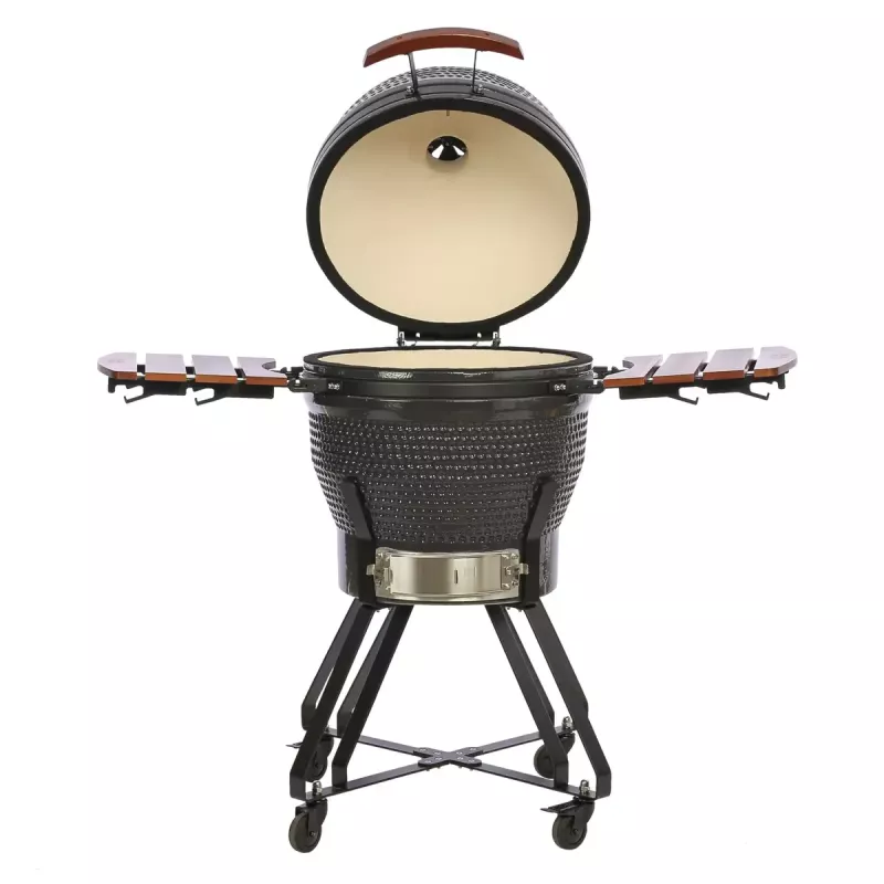 TunaBone Kamado Pro 22-palcový gril, veľkosť M, tmavosivý