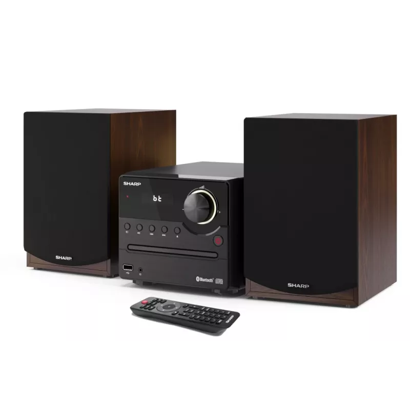 Sharp XL-B512(BR) domáci audio systém mikro audio veža 45 W hnedá