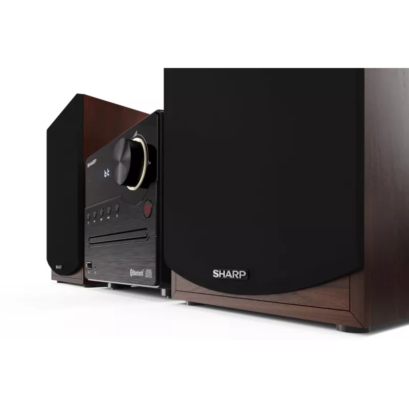 Sharp XL-B512(BR) domáci audio systém mikro audio veža 45 W hnedá