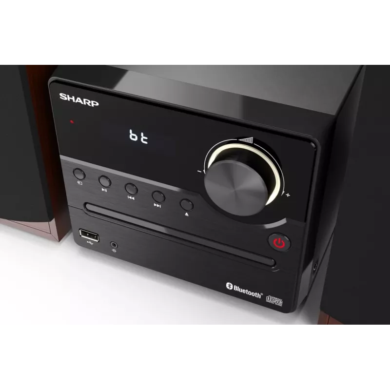 Sharp XL-B512(BR) domáci audio systém mikro audio veža 45 W hnedá