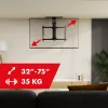 Stropný držiak na TV, elektrický, MACLEAN MC-490, pre TV 32–75 palcov, motorizované naklápanie a otáčanie