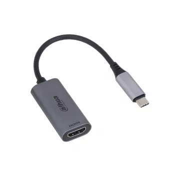 Dahua Technology USB 3.1 Type-C na HDMI adaptér, USB Type-C, HDMI Type A (štandard), konektor samec, konektor samec, rovný, rovný