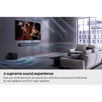Samsung Q-Series QS750F 5.1.2ch soundbar so subwooferom & zadnými reproduktormi (2025)