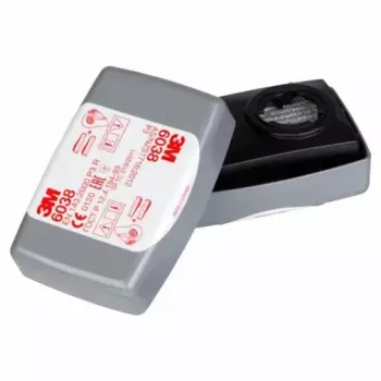 3M 6038 P3R časticový filter s aktívnym uhlím, balenie 2 ks