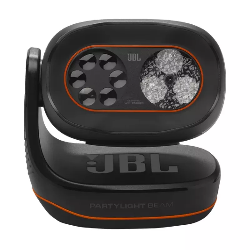 JBL PartyLight Beam Bluetooth RGB LED projektor svetelných efektov, čierny