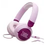 Headset JBL Junior 320 káblový, on-ear, cez hlavu, supra-aural, 20–20000 Hz, 116,8 g, fialová