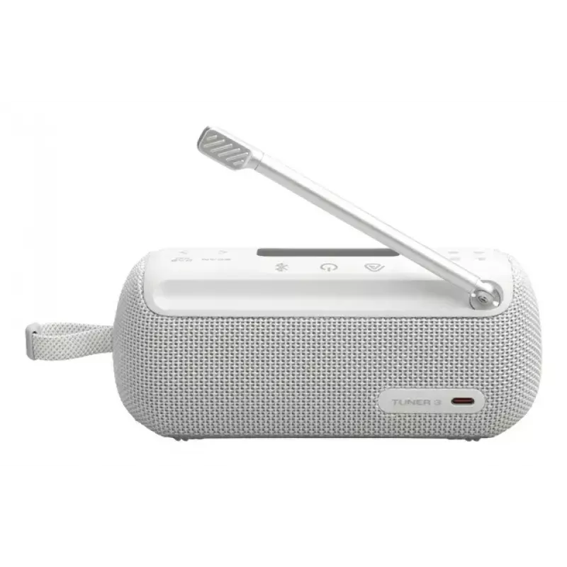 JBL Tuner 3 prenosné rádio DAB/FM, biele