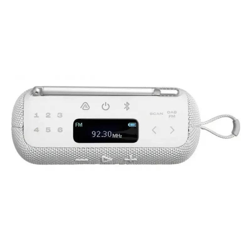 JBL Tuner 3 prenosné rádio DAB/FM, biele
