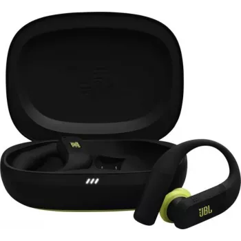 JBL Endurance Peak 4 True Wireless športové slúchadlá, čierna/limetková