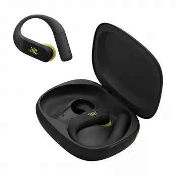 JBL Endurance Peak 4 True Wireless športové slúchadlá, čierna/limetková