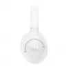 Headset JBL Tune 730BT Wireless Bluetooth supra-aural biela, 20–20000 Hz, 218.2 g