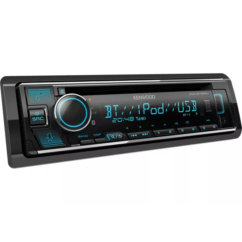 Kenwood KDC-BT665U autorádio čierna 200 W Bluetooth