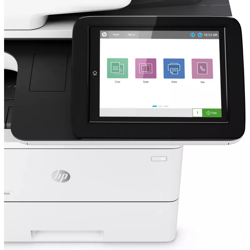 Multifunkčná tlačiareň HP LaserJet Enterprise MFP M528f, laserová, monochromatická