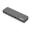 Lenovo 40AU0065EU USB-C Mini Dock, káblová dokovacia stanica, 65 W, HDMI, VGA, RJ-45, USB 3.0 (USB 3.2 Gen 1), USB-A, čierna