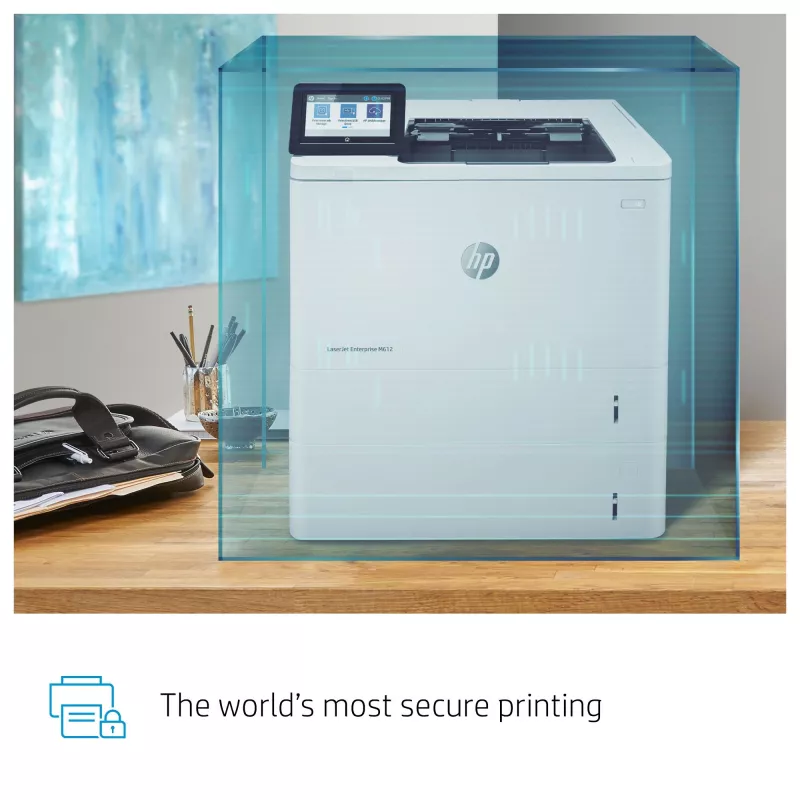 Tlačiareň HP LaserJet Enterprise M612dn laserová biela