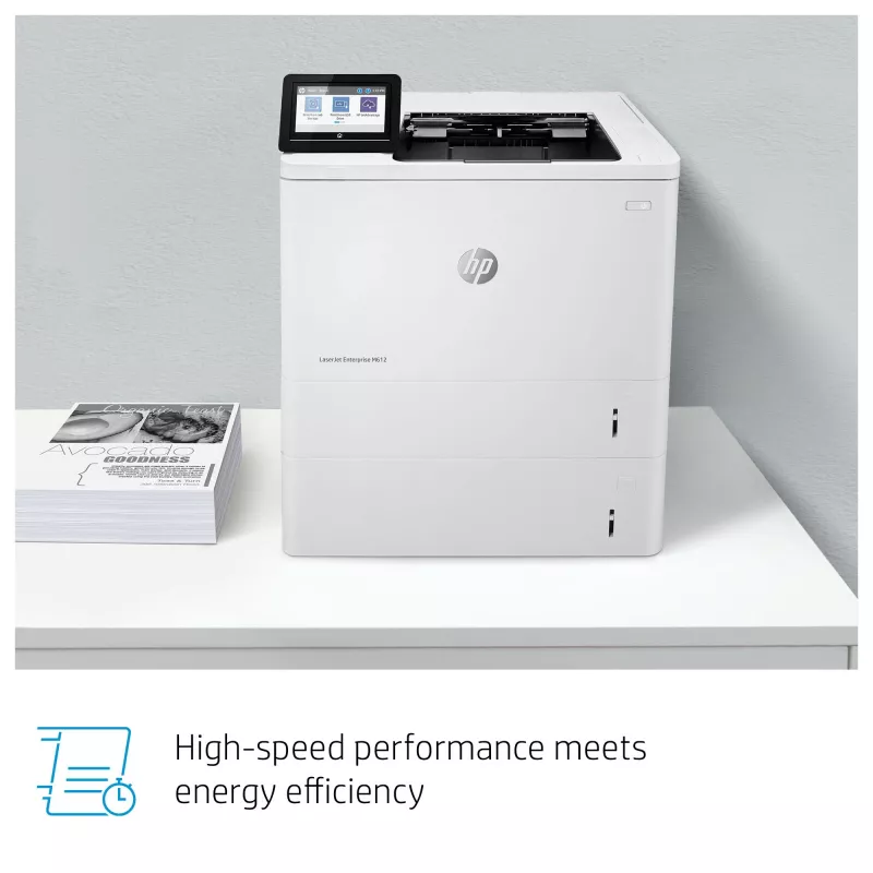 Tlačiareň HP LaserJet Enterprise M612dn laserová biela