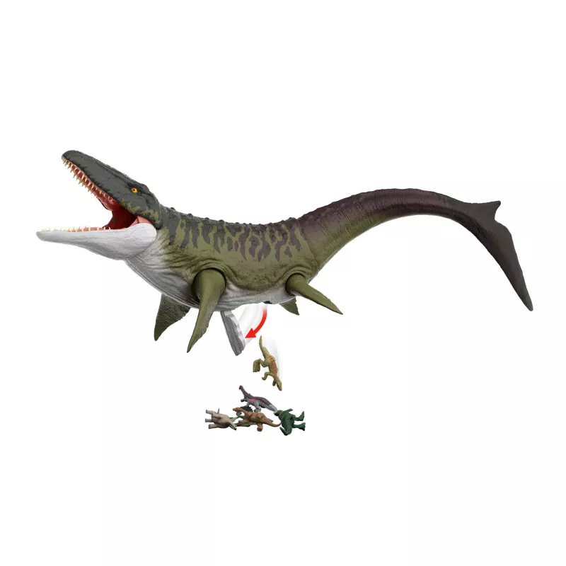 Jurassic World Rebirth Super Colossal Mosasaurus akčná figúrka, hračka dinosaura