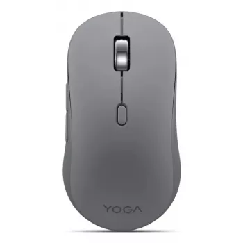 Bezdrôtová obojručná myš Lenovo Yoga Office Bluetooth 5.3 optická 4000 DPI, 8 tlačidiel, sivá, AA batéria