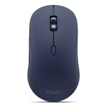 Bezdrôtová obojručná optická Bluetooth myš Lenovo Yoga – 4000 DPI, 8 tlačidiel, modrá