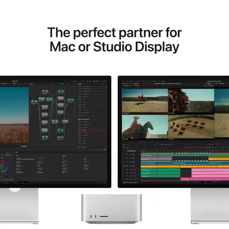 Monitor Apple Studio Display XDR — 27 inch 5K (5120×2880), LED, nanotextúrové sklo, naklápací a výškovo nastaviteľný stojan, strieborná