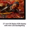 Monitor Apple Studio Display XDR — 27 inch 5K (5120×2880), LED, nanotextúrové sklo, naklápací a výškovo nastaviteľný stojan, strieborná
