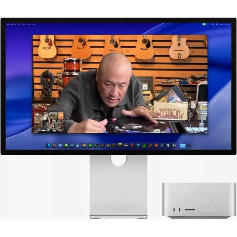 Monitor Apple Studio Display XDR — 27 inch 5K (5120×2880), LED, nanotextúrové sklo, naklápací a výškovo nastaviteľný stojan, strieborná