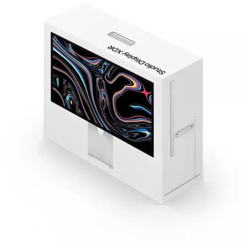 Monitor Apple Studio Display XDR — 27 inch 5K (5120×2880), LED, nanotextúrové sklo, naklápací a výškovo nastaviteľný stojan, strieborná