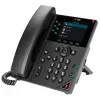 HP Poly VVX 350 6-Line IP Phone and PoE-enabled, IP Phone, čierna, Wired handset, 6 lines, LCD, 8,89 cm (3,5 palcov)