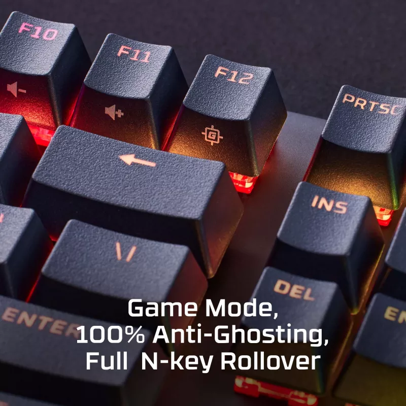 HyperX Alloy Origins PBT HX Blue – mechanická herná klávesnica