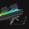 HyperX Alloy Origins Core PBT HX Aqua – mechanická herná klávesnica