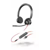 HP Poly Poly Blackwire 3325 USB-A Headset, káblový, kancelária/kontaktné centrum, 130 g, headset, čierny