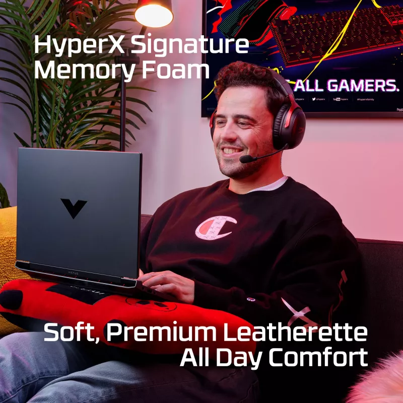 HyperX Cloud III Wireless - herný headset, čierny, Čína, okolo uší, uzavretý, aktívny, 155 mm
