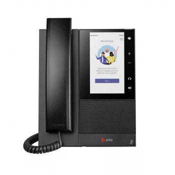 HP Poly CCX 505 Business Media Phone pre Microsoft Teams a s podporou PoE