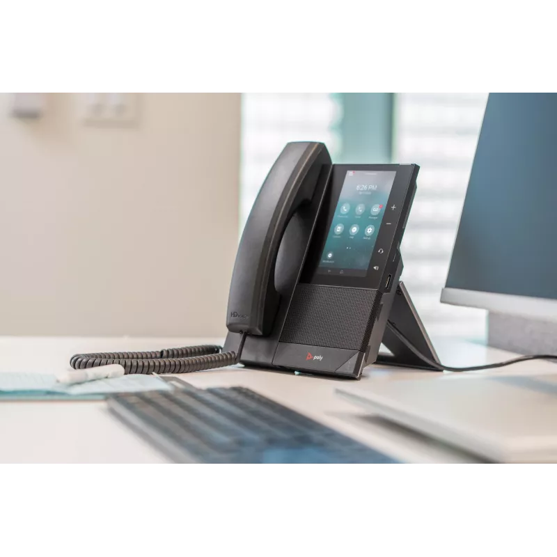 HP Poly CCX 505 Business Media Phone pre Microsoft Teams a s podporou PoE