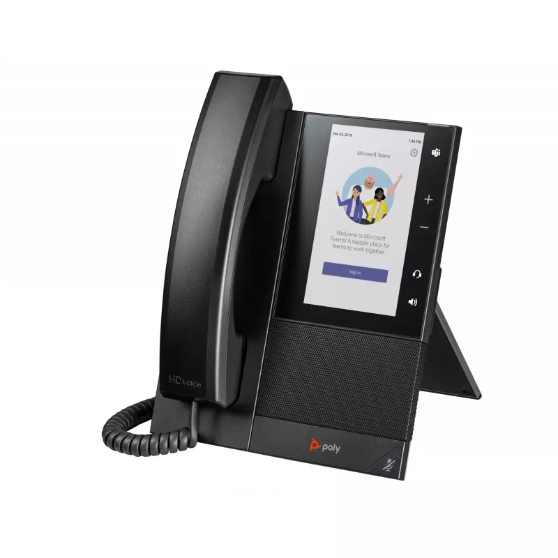 HP Poly CCX 505 Business Media Phone pre Microsoft Teams a s podporou PoE
