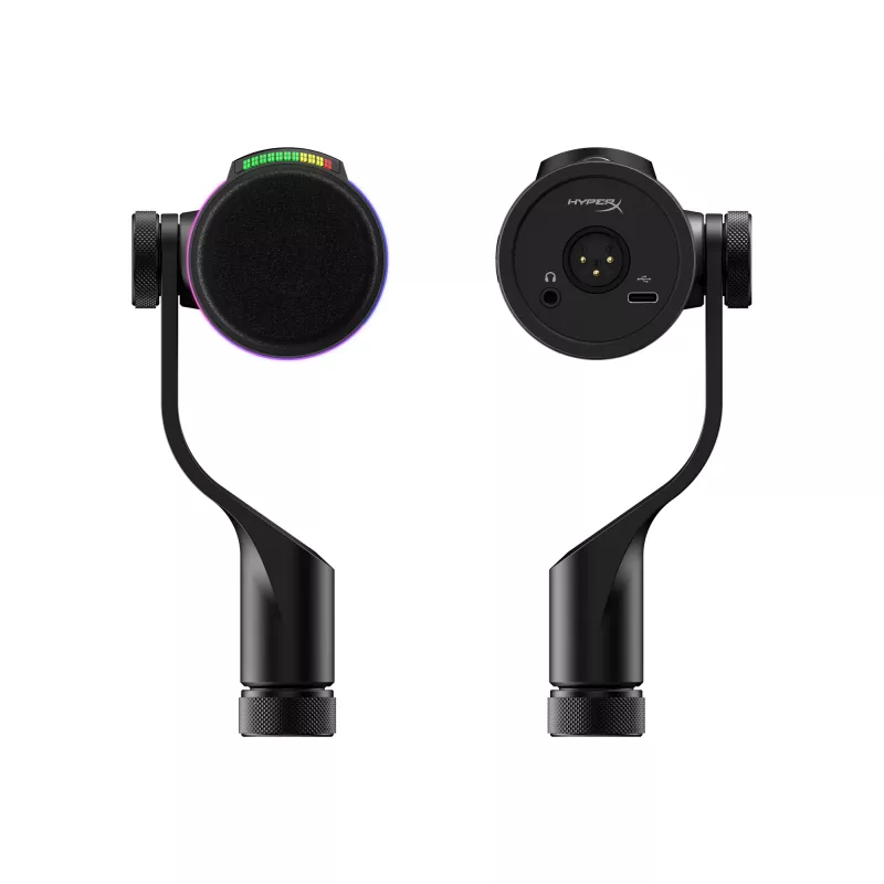 HyperX FlipCast – USB/XLR dynamický mikrofón (čierny), dynamický mikrofón, -10 dB, 20 - 20000 Hz, 0,05 %, 1 Ω, 192 kHz