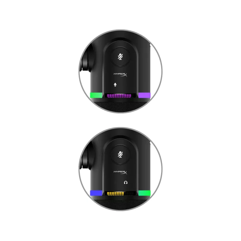 HyperX FlipCast – USB/XLR dynamický mikrofón (čierny), dynamický mikrofón, -10 dB, 20 - 20000 Hz, 0,05 %, 1 Ω, 192 kHz