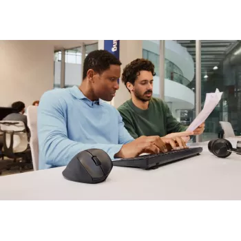 Bezdrôtová ergonomická naklápacia myš HP Tilt Ergonomic 725M, čierna