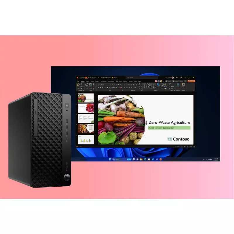 HP ProDesk 4 Tower G1i stolný AI PC Intel Core Ultra 5 225 16 GB DDR5-SDRAM Windows 11 Pro