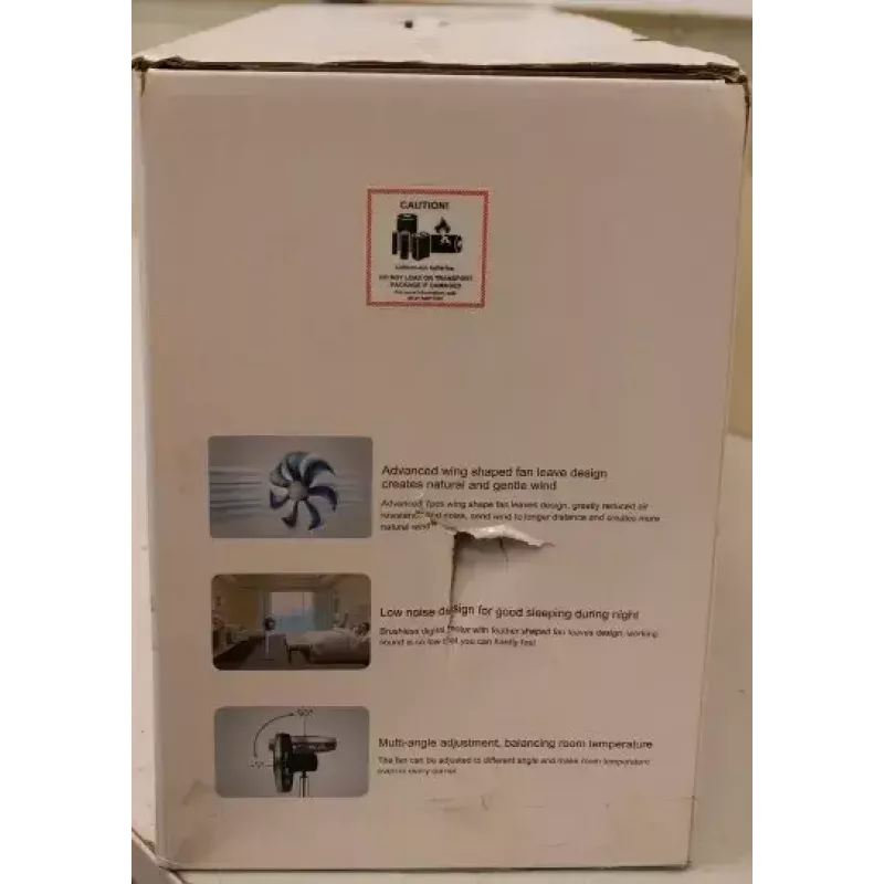 VÝPREDAJ. Jimmy Smart stojanový ventilátor JF41 Pro | POŠKODENÝ OBAL