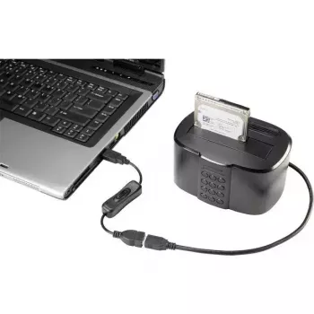 USB kábel Renkforce RF-3322982 0,25 m USB A čierny