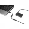 USB kábel Renkforce RF-3322982 0,25 m USB A čierny