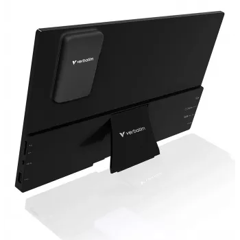 Prenosný monitor VERBATIM 13,3 palca WUXGA (1920x1200) IPS dotyková obrazovka, batéria, USB-A/USB-C, 3,5 mm, hliník, 0,925 kg